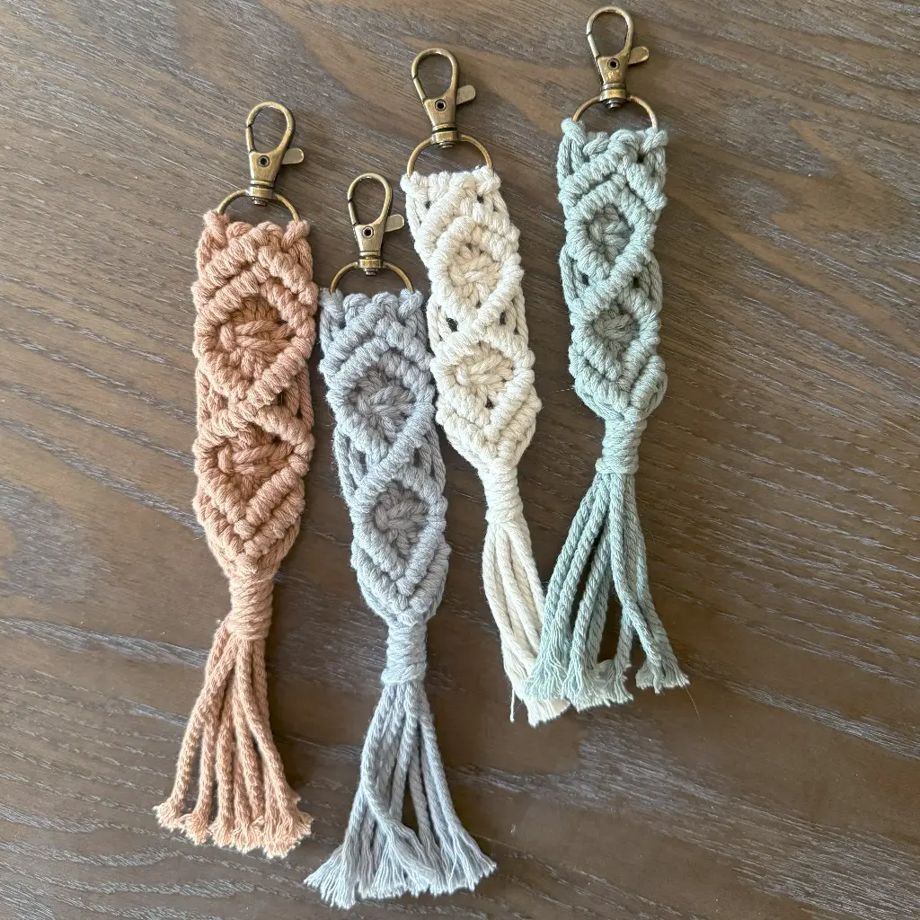 Boho Macramé Clips MSRP $7.99